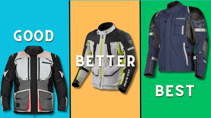 Adventure Motorcycle Jackets Reviewed: Good, Better, Best?